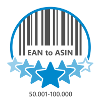 EAN to ASIN - 50.001 - 100.000 Stk.