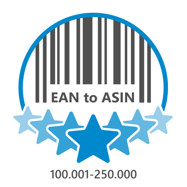 EAN to ASIN - 100.001 - 250.000 Stk.