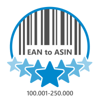 EAN to ASIN - 100.001 - 250.000 Stk.