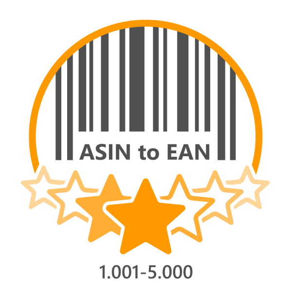 ASIN to EAN - 1.001 - 5.000 Stk.