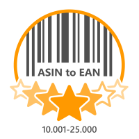 ASIN to EAN - 10.001 - 25.000 Stk.
