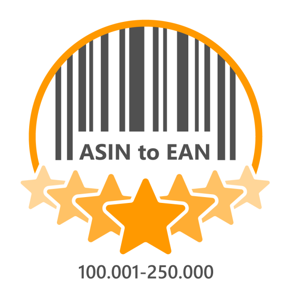 ASIN to EAN - 100.001 - 250.000 Stk.